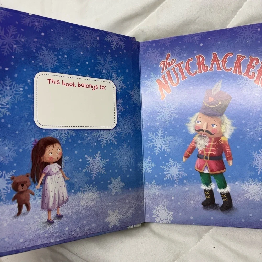 The Nutcracker Book with Illustrated Cover Christmas Holiday Book